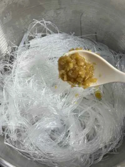 ニンニク春雨と九腹魚の作り方：5