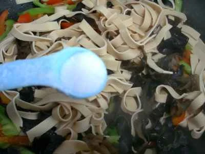 豆腐皮と野菜炒めの作り方：8