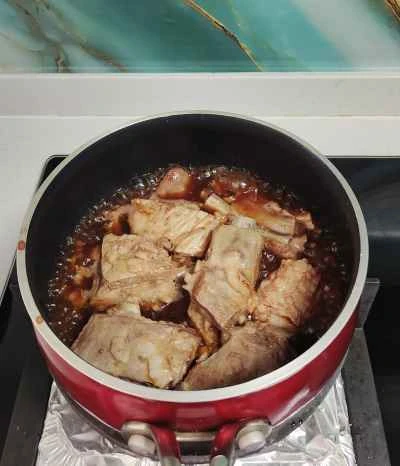 ラムチョップの煮込みレシピ手順：2