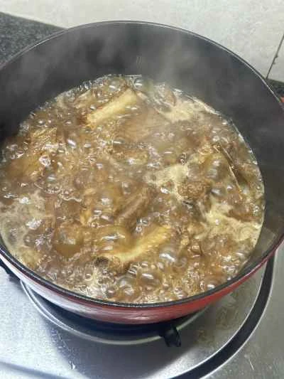 ライチポークリブの作り方：11