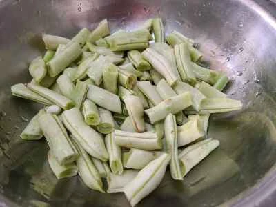 たけのこといんげんの炒め物の作り方：6