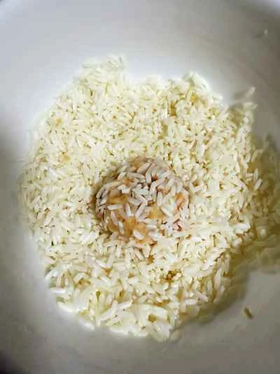 もち米パールミートボールの作り方：8
