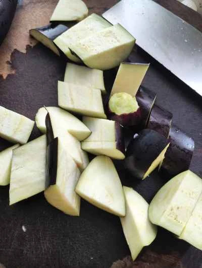 トマト煮ナスの作り方:2