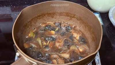 ネギ入りナマコの煮込みの作り方：12