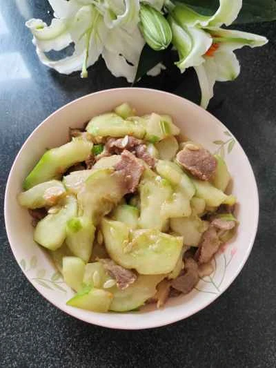 きゅうりと豚肉の炒め物の作り方：7
