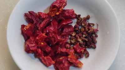 カンパオ豆腐の作り方: 2