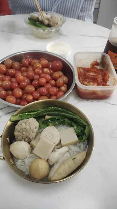 清水ミートボールライスヌードルミールのレシピ