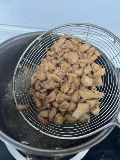 スパイシーな角切りチキンの作り方：5