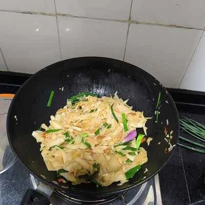 家庭風もち米とたけのこの炒め物レシピの手順：6