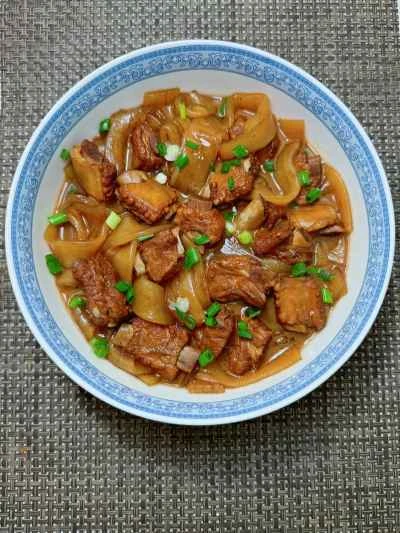 米麺入り豚スペアリブの煮込みの作り方：10