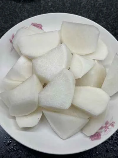 大根入り豚足煮込みの作り方：3