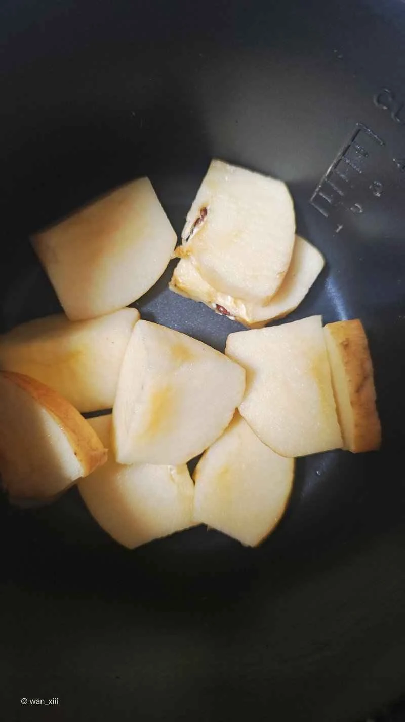 炊飯器で豚肉の煮込みを作る手順：4