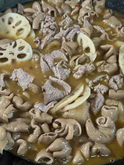 牛豚腸鍋の作り方：13