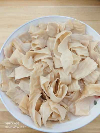 豆腐の結び目とキャベツの炒め物の作り方:1