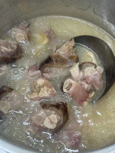 大根入り豚足煮込みの作り方：10