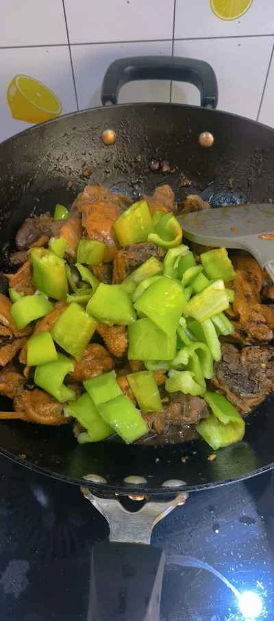 鶏肉とピーマンの炒め物の作り方：10