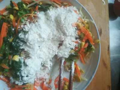 野菜ロールのレシピ手順：6