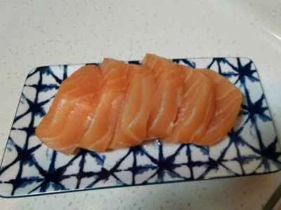 フライパンで焼いたサーモンのレシピ手順：1