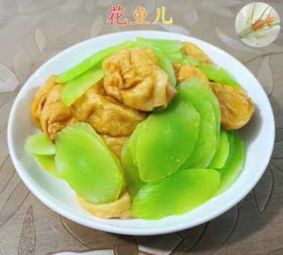 グルテンとレタスの炒め物のレシピ