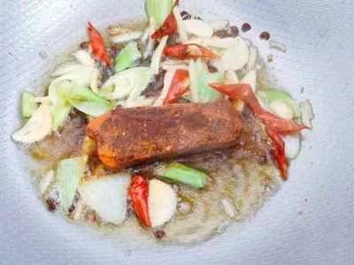 煮魚の切り身の作り方：11