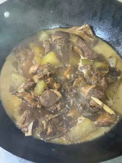 冬瓜入りガチョウの煮込みの作り方：14