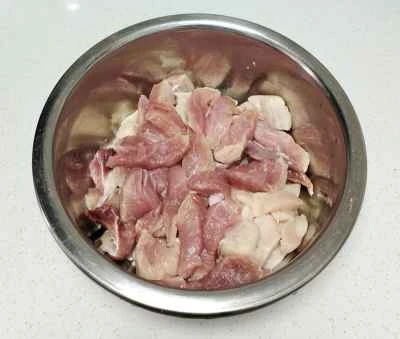 カリカリポークを作る手順：1