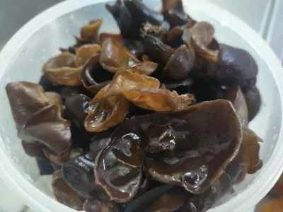 キクラゲと木綿豆腐を使った鶏胸肉の煮込みの作り方：3