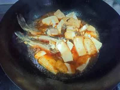 黄色いナマズと豆腐のレシピ手順：7