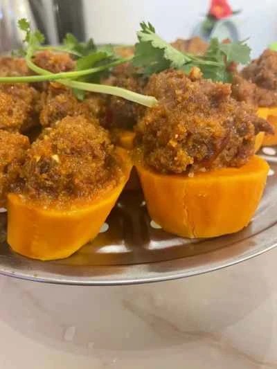 蒸し豚スペアリブのレシピ手順：3