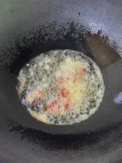 豆腐パフとベビーチンゲン菜の炒め物の作り方：4