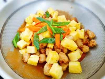 パイナップル入り酢豚 レシピ手順：13