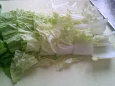 揚げ豆腐入りこんにゃく麺の煮込み（料理＃5）の作り方：5