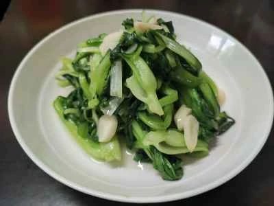 ニンニク風味の白菜の作り方：7