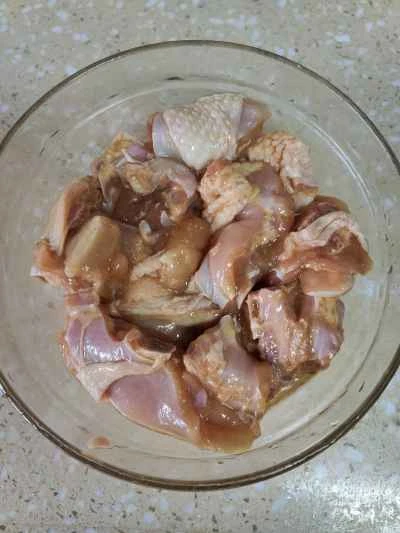 えのき茸と鶏肉の煮込みの作り方：4