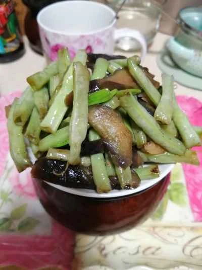 白インゲン豆とナスの炒め物の作り方：7