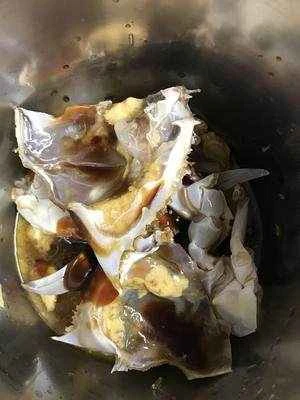 生姜、ネギ、カニ入りの餅炒めの作り方：2