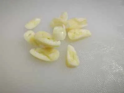 晩生の白菜を炒める手順:1