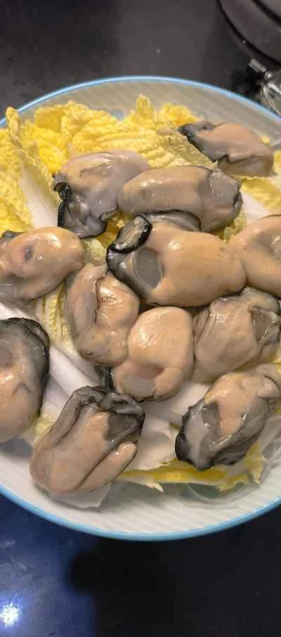 蒸し牡蠣のレシピ手順：2