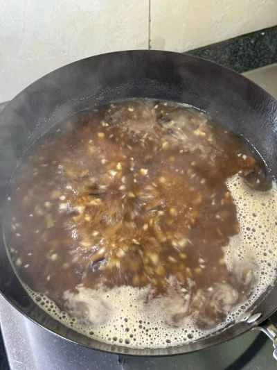 ソース入りライスヌードルロールの作り方：9