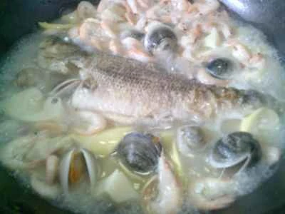 たけのこ入り魚の煮込み レシピステップ：8