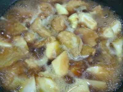 水タケノコ入りベジタリアンチキンの煮込みの作り方：12