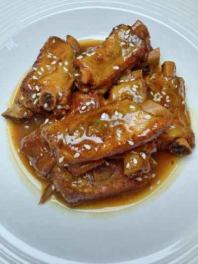 プラム風味のスペアリブの作り方：12