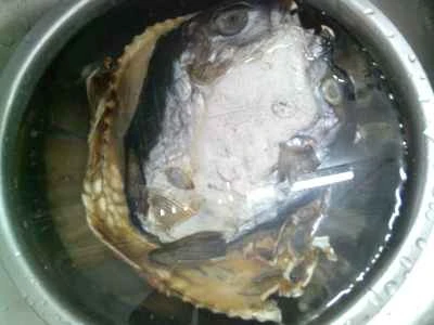 干し魚入りローストポークの作り方：2