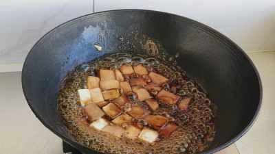 キヌアと花椒豆腐の作り方：11