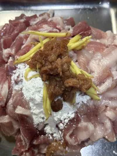 酸っぱい梅の蒸し豚バラ肉の作り方：7