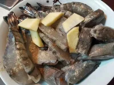 ニンニクブラックタイガーエビの作り方：3