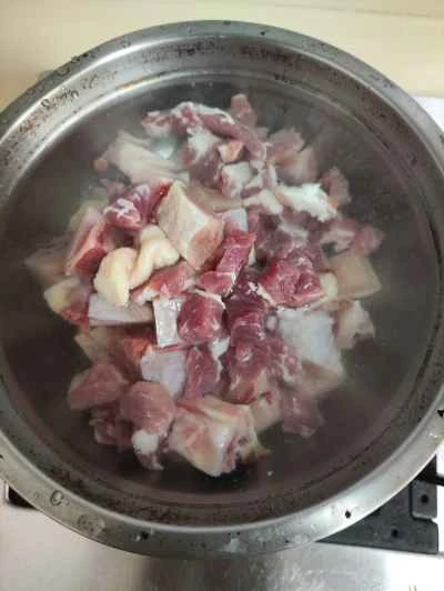 カレーチキンレシピ手順：1