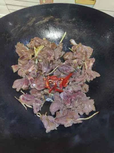 牛肉炒めの作り方：10