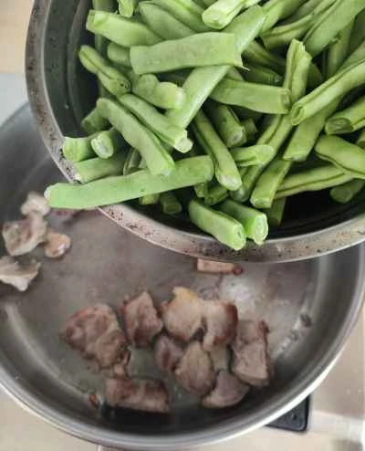 牛すじとインゲンの煮込みの作り方：5