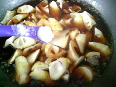 たけのこ入りエビの煮込みの作り方：7